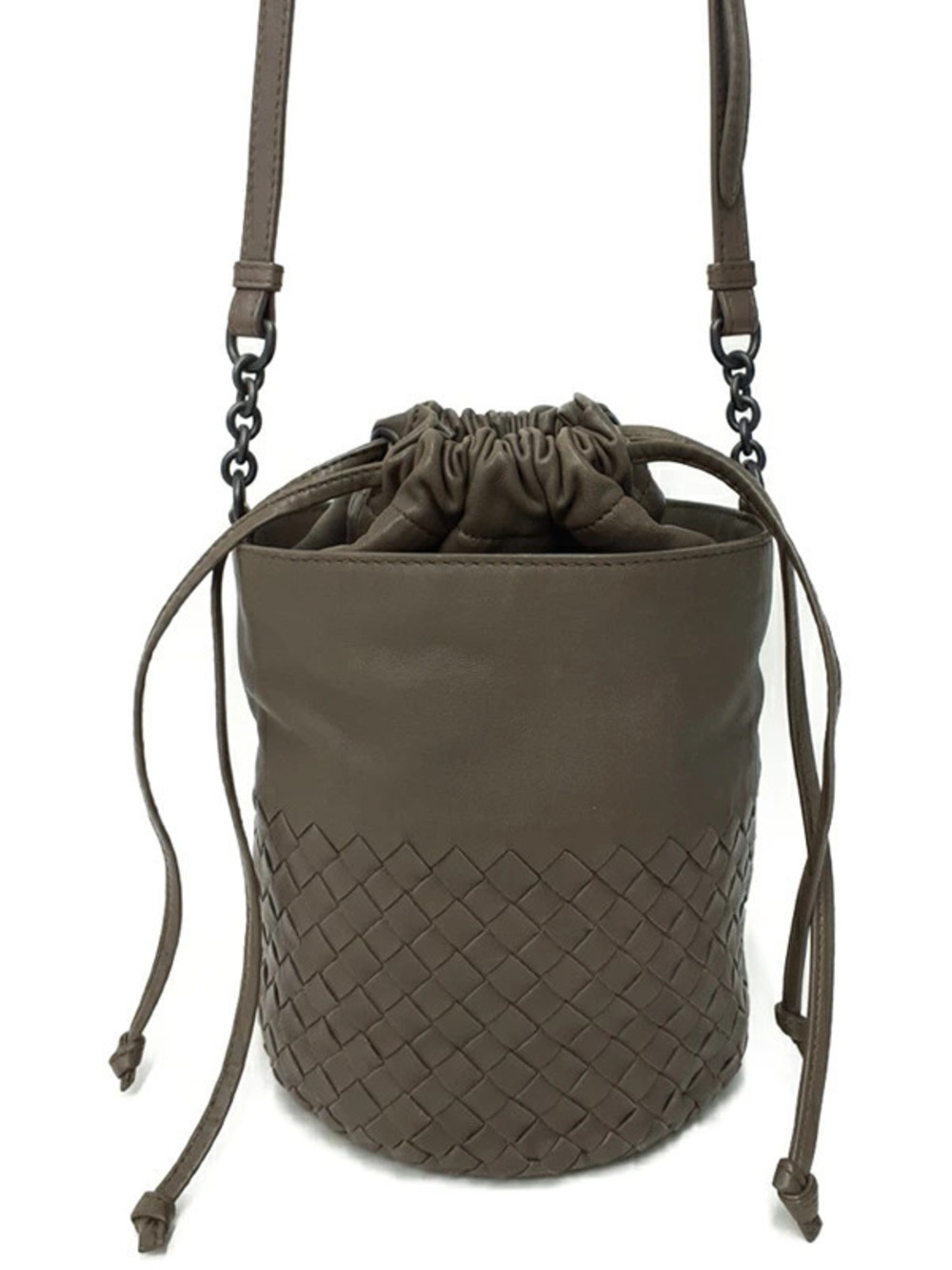 Bottega Veneta Intrecciato Bucket Bag Shoulder